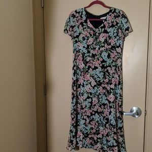 Long floral dress